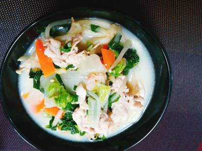 煮込みチャンポンうどん