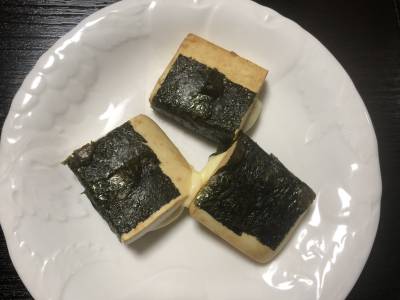 はんぺんの磯辺焼き