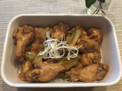 手羽元の黒酢煮