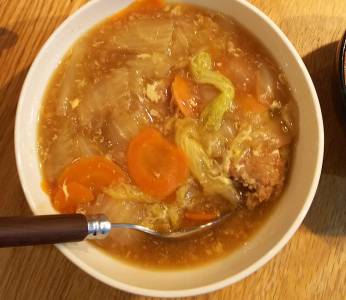 豚だんごと白菜のとろとろ煮