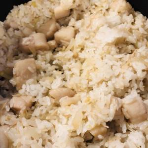 グッチさんちのえびピラフ