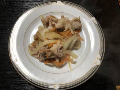 豚のバタぽん焼き