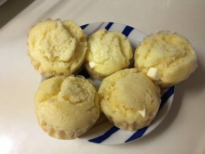 チーズ蒸しパン
