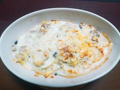 チキンマカロニグラタン