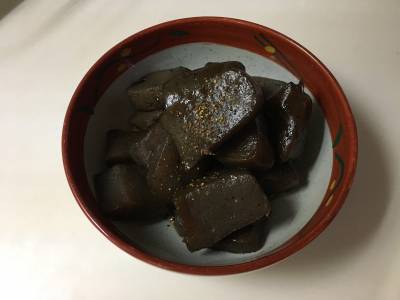 こんにゃくのオランダ煮