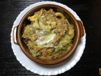 ミートソースのドリア