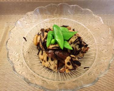 あっさりひじきの煮物