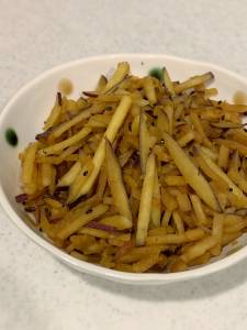 さつまいものきんぴら