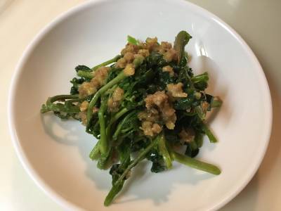 クレソンのくるみあえ