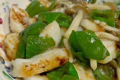 魚の梅肉ソテー