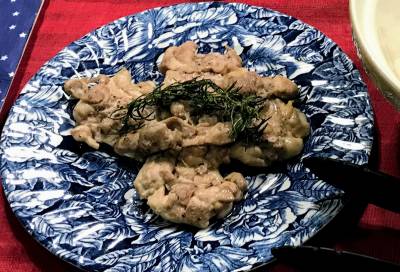 鶏もも肉のローズマリー焼き