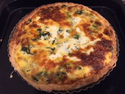 ほうれんそうのキッシュ