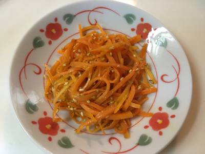 にんじんのナムル