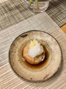 里芋の揚げだし