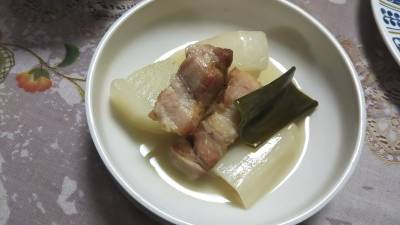 大根と豚のとろとろ塩角煮
