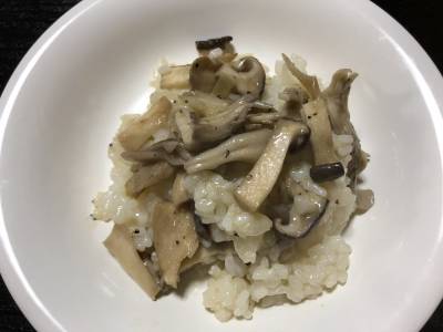 きのこのリゾット