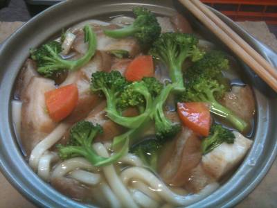 車麩と野菜の煮物