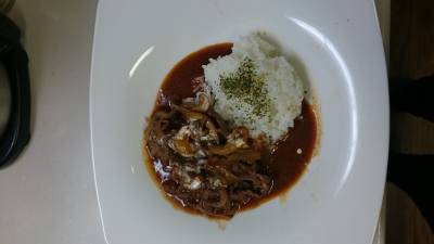 簡単ビーフストロガノフ