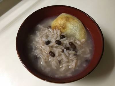 小豆がゆ