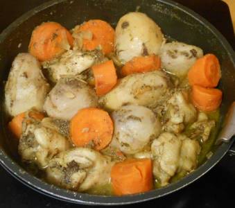 里芋と鶏肉のシチュー