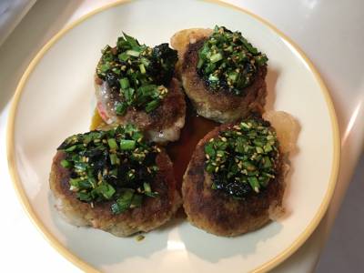 餅れんこんバーグ