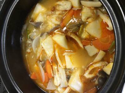 陳さんちの餅鍋