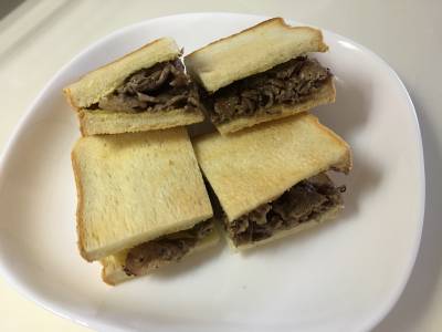 柔らかビーフサンド