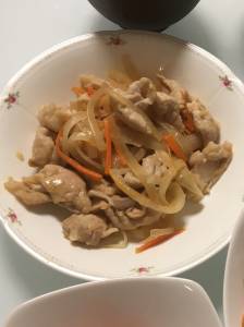 豚のバタぽん焼き