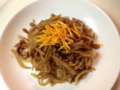 にんじんとしょうがのおかずきんぴら