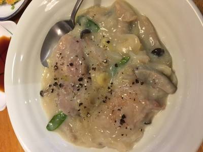 チキンのポテトクリーム煮