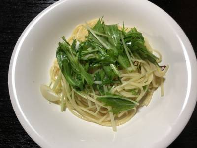 水菜のアーリオ・オーリオ