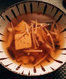 きのこの酸辣湯(サンラータン)