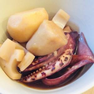 いかと里芋の煮物