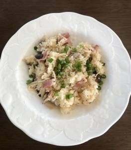 レモンときのこのさっぱりご飯