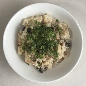 レモンときのこのさっぱりご飯