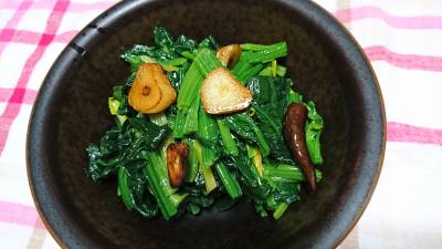 ほうれんそうのアーリオ・オーリオ