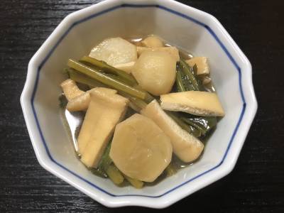 小かぶの炒め煮