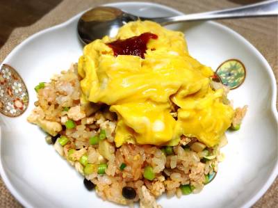 しょうがオムライス