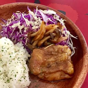 鶏の照り焼き 黒酢風味