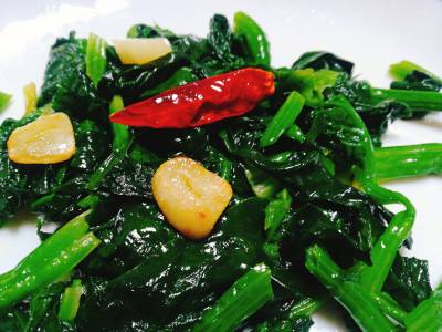 ほうれんそうのアーリオ・オーリオ