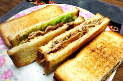 しょうが焼きサンド