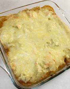 ミートソースとマッシュポテトのグラタン