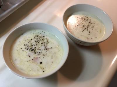 じゃがいものマッシュスープ