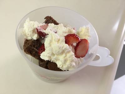 ラズベリーチョコレートトライフル