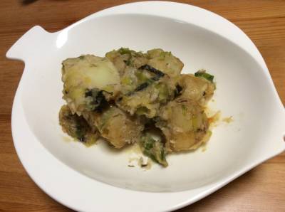 じゃがいものみそ炒め