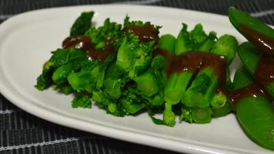 菜の花の酢みそあえ