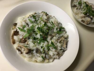 きのこリゾット