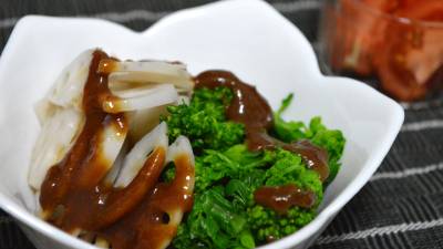 菜の花の酢みそあえ