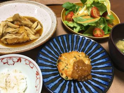 青じそたっぷりチキンバーグ