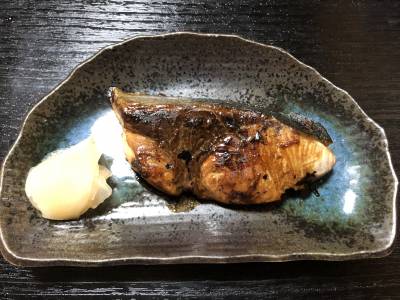 ぶりのしょうが焼き